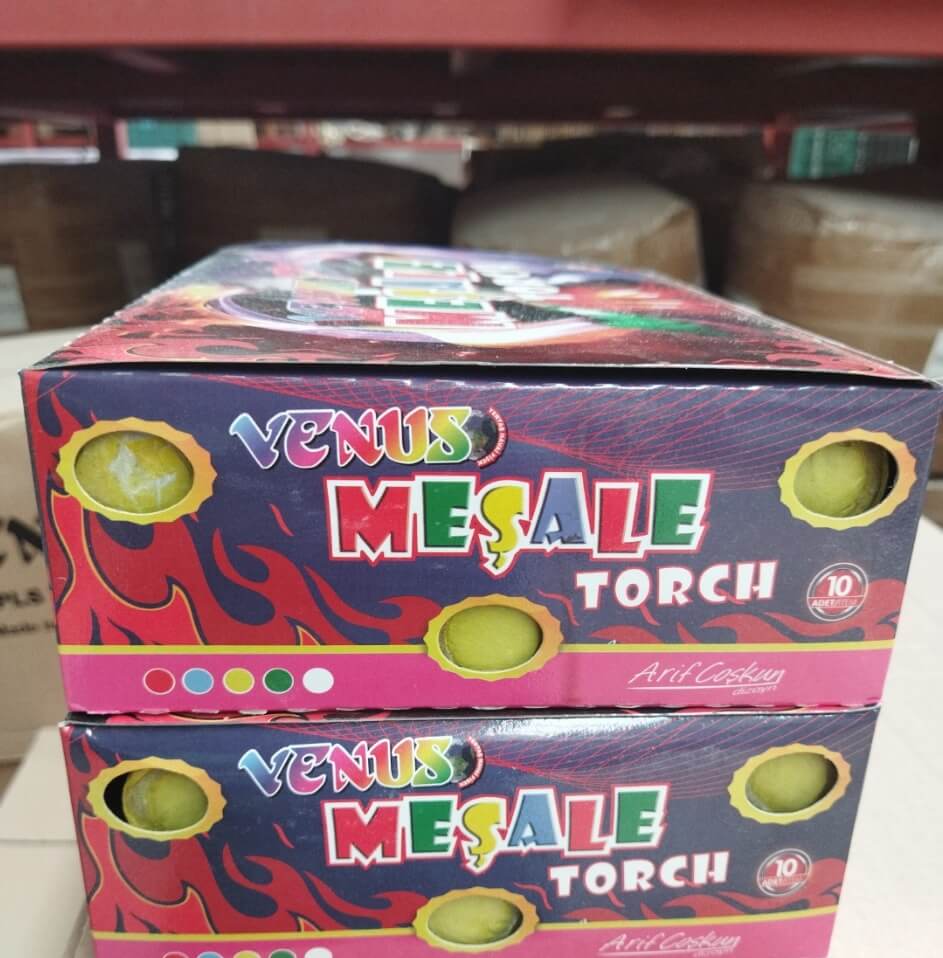 10lu Meşale ve Konfeti Birlikte Kullanılır mı?