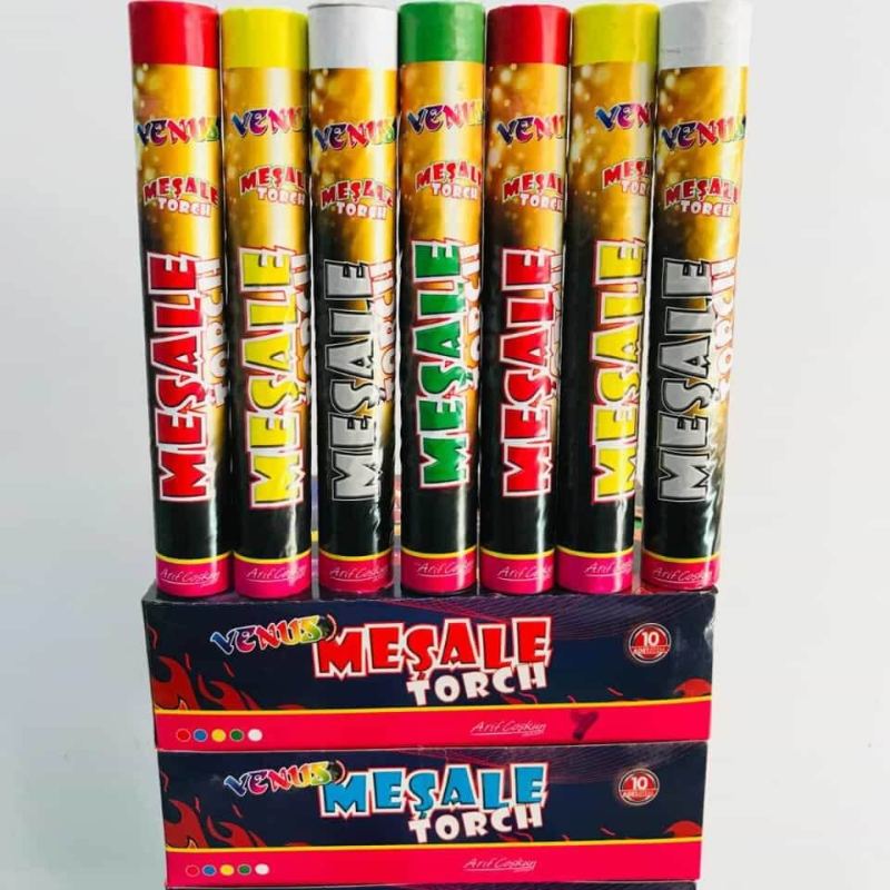 Maç Meşalesi Renkli Meşale